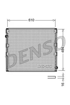 Denso DCN50020 Конденсор