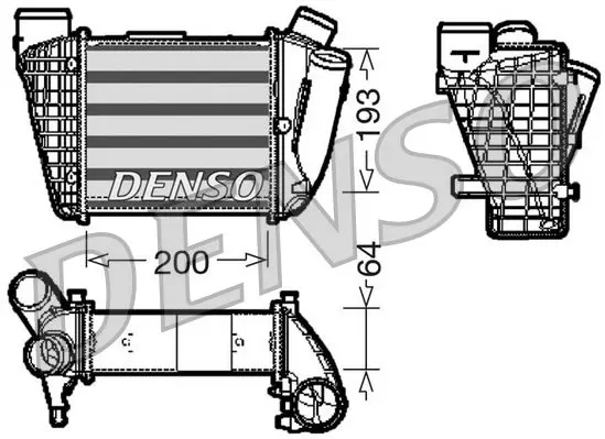 DENSO DIT02004 Теплообменник