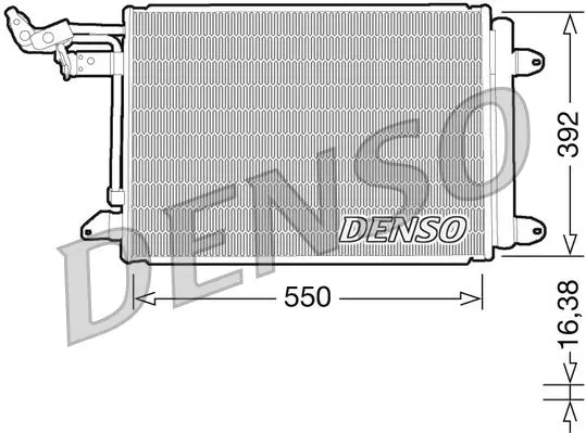 DENSO DCN32002 Конденсор