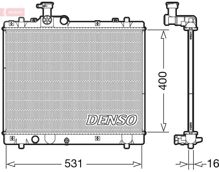 DENSO DRM47034 Теплообменник