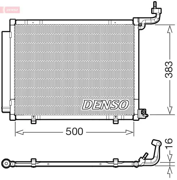 DCN10058 Конденсатор, кондиционер