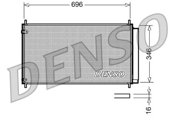 DENSO DCN50022 Конденсатор