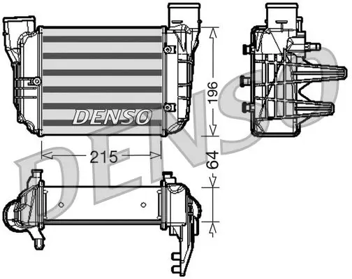DENSO DIT02002 Теплообменник