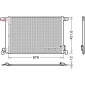 DCN02008 DENSO Радиатор кондиционера Q7 II