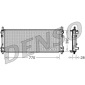 DRM40028 Радиатор HONDA CIVIC VIII