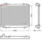 DRM10117 DENSO Радиатор, охлаждение двигателя
