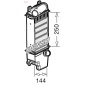 DIT50013 DENSO Интеркулер