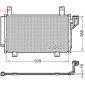 DCN44009 DENSO Конденсатор