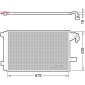 DCN32063 Denso Радиатор кондиционера VW:
