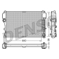 DRM17008 Радиатор охл ДВС MB C/S-CLASS