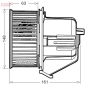DEA07027 DENSO Вентилятор салона