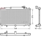 DRM44048 DENSO Радиатор, охлаждение двигателя