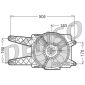 DER09016 DENSO Вентилятор