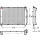 DRM46102 DENSO Radiator