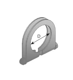 50926 Хомут глушителя MERCEDES 814