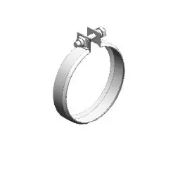 50849 DINEX хомут сетки глушителя С БОЛТОМ
