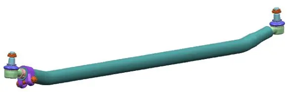 LEMFORDER 3459501 Поперечная рулевая тяга