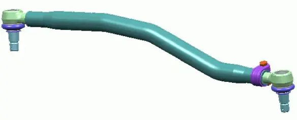 LEMFORDER 2515401 Тяга рулевая продольная L=894
