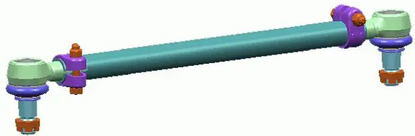 LEMFORDER 2682801 Продольная рулевая тяга
