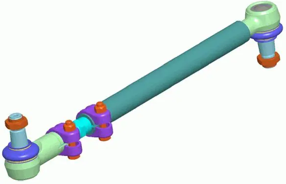 LEMFORDER 2154001 Тяга рулевая 24 часа