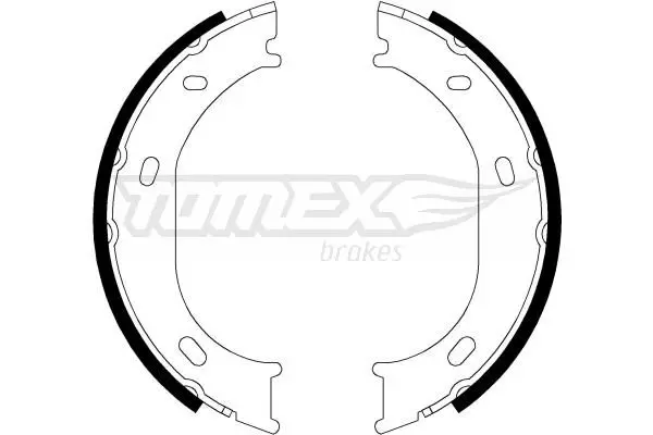 TOMEX TX2117 BREMSBACKENSATZ