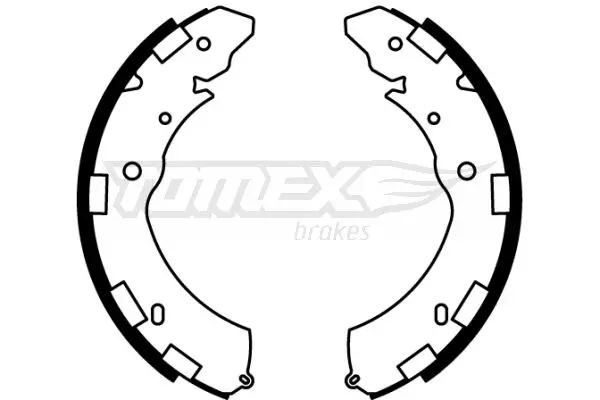 TOMEX TX2237 BREMSBACKENSATZ