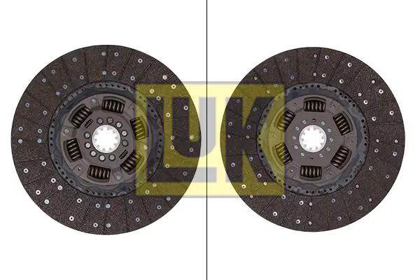 LUK 340001610 Диск сцепления MAN 395 мм
