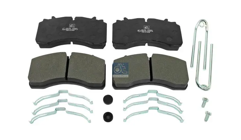 DT SPARE PARTS 1034126 Комплект тормозных колодок,