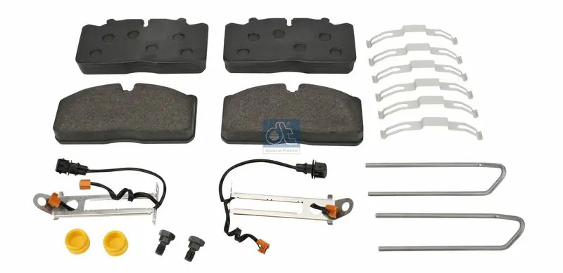 DT SPARE PARTS 695100 Комплект тормозных колодок,