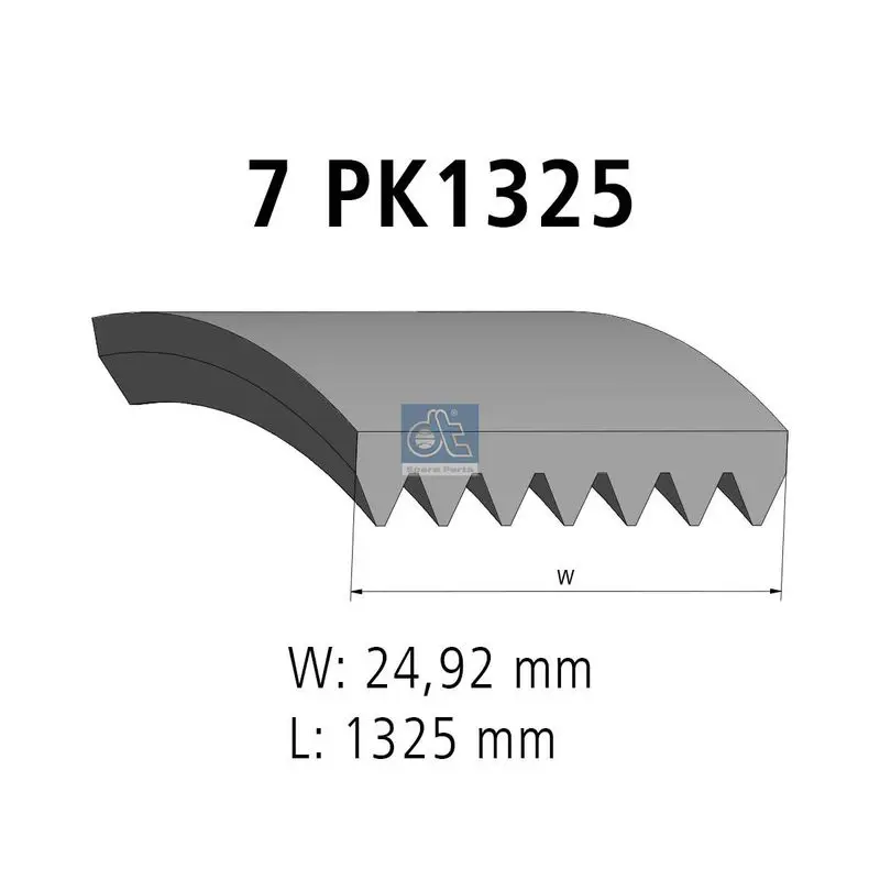 7.54807 Ремень ручейковый