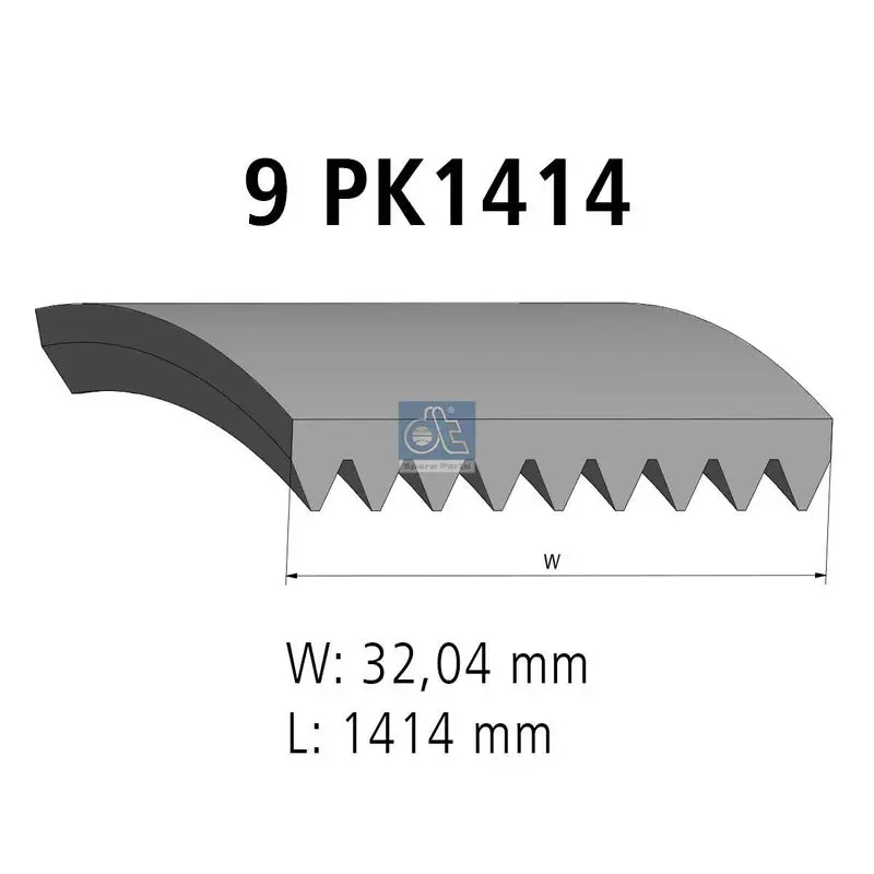 5.41420 Ремень поликлиновой 9PK1414mm