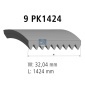 541540 РЕМЕНЬ ПОЛИКЛИНОВОЙ 9PK1424