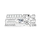 390006 DT Spare Parts Комплект прокладок, двигатель