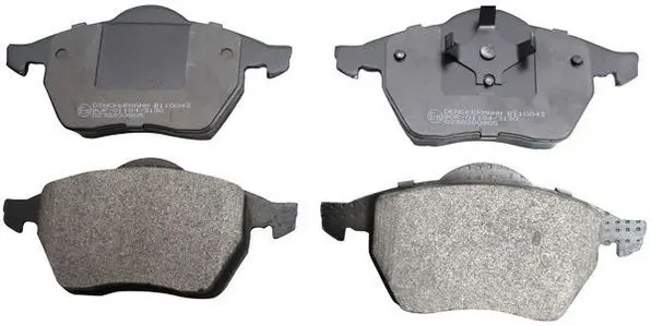 DENCKERMANN B110043 Комплект колодок для дисковых