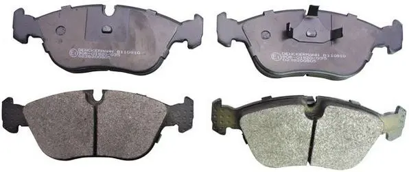 DENCKERMANN B110810 Комплект тормозных колодок