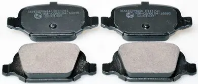 DENCKERMANN B111241 Комплект тормозных колодок,