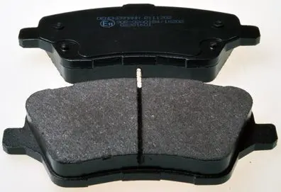 DENCKERMANN B111302 Комплект тормозных колодок