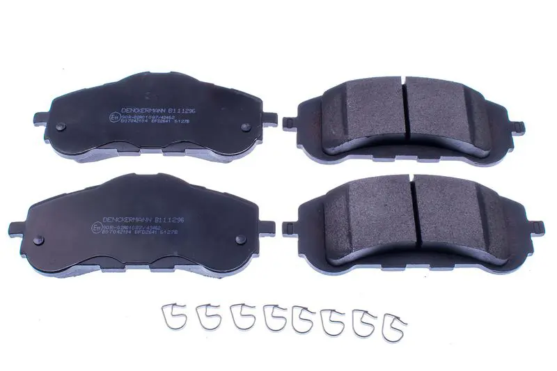 DENCKERMANN B111296 Комплект тормозных колодок