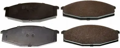 DENCKERMANN B111203 Комплект тормозных колодок,