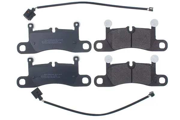 DENCKERMANN B111404 Комплект тормозных колодок,