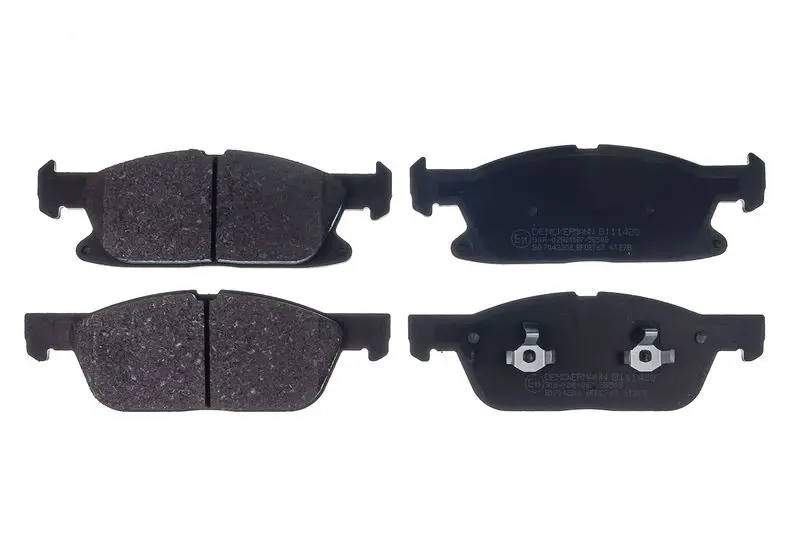 DENCKERMANN B111420 Комплект дисковых тормозных