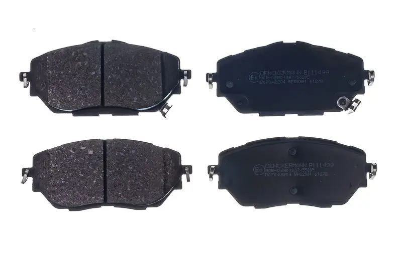 DENCKERMANN B111499 Комплект дисковых тормозных