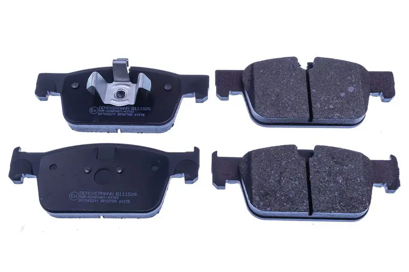 DENCKERMANN B111526 Комплект тормозных колодок,