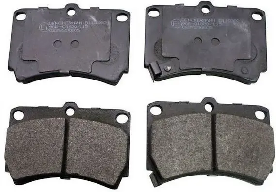 DENCKERMANN B110392 Комплект тормозных колодок,