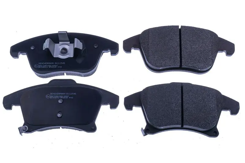 DENCKERMANN B111546 Комплект тормозных колодок,