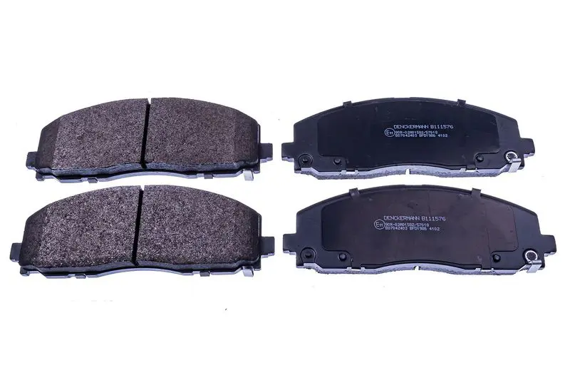 DENCKERMANN B111576 Комплект тормозных колодок,