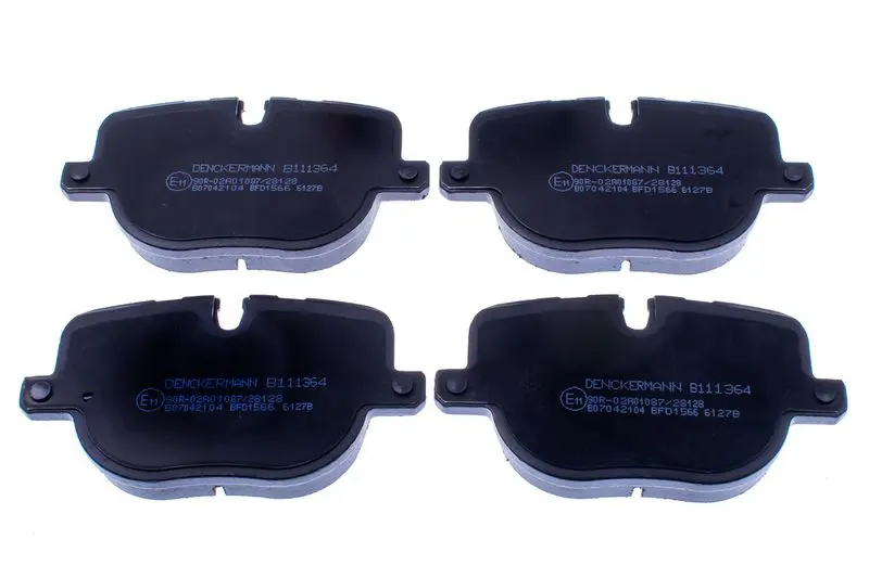 DENCKERMANN B111364 Комплект тормозных колодок,