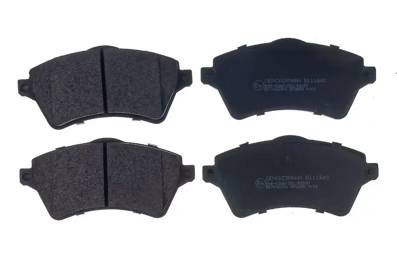DENCKERMANN B111440 Комплект тормозных колодок,