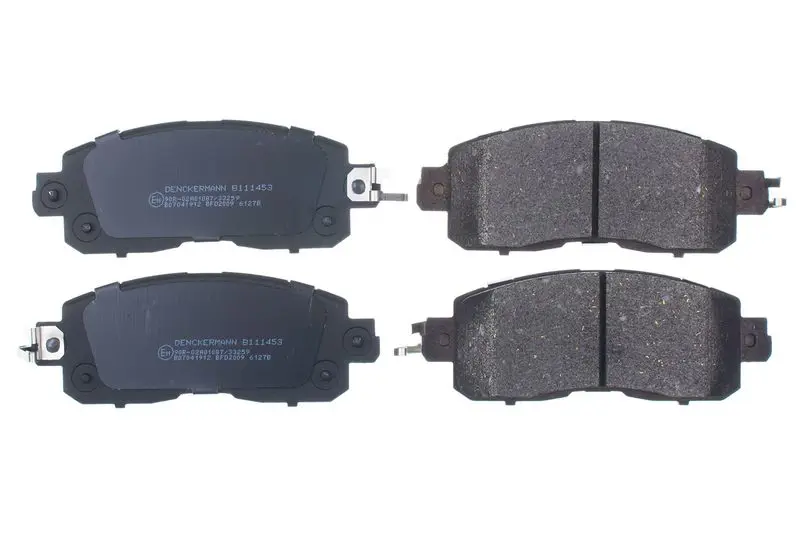 DENCKERMANN B111453 Комплект тормозных колодок,