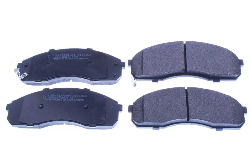DENCKERMANN B111483 Комплект тормозных колодок,